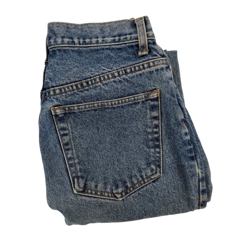 Vintage Gap Jeans Womens‎ 8 Long Slim Fit High Waisted Mom Jeans Blue Denim Y2K